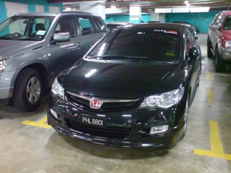 Nice Black Honda Civic